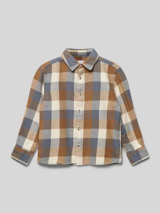 Рубашка стандартного кроя с воротником «Кент» marcos