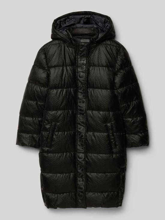 Стеганое пальто на молнии