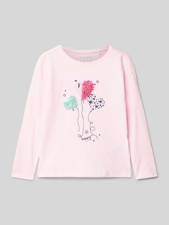 Лонгслив с мотивным принтом