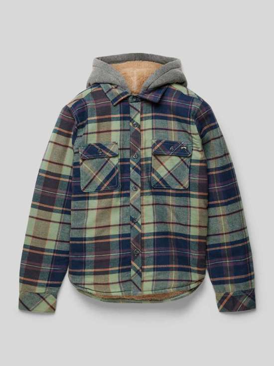 Куртка-рубашка с капюшоном COASTLINE