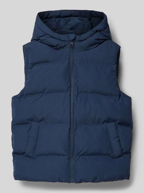 Стеганый жилет с воротником стойкой manel