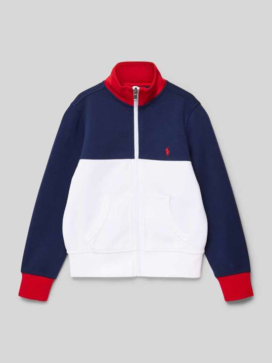 Толстовка с воротником стойкой