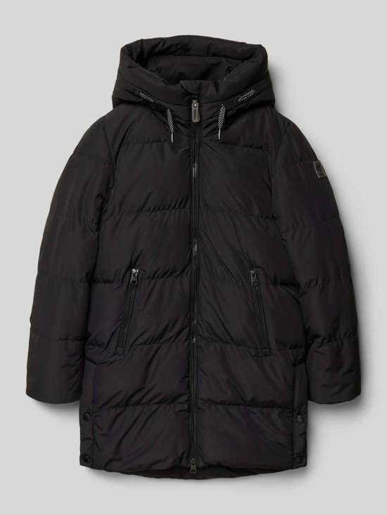 Стеганое пальто на двусторонней молнии