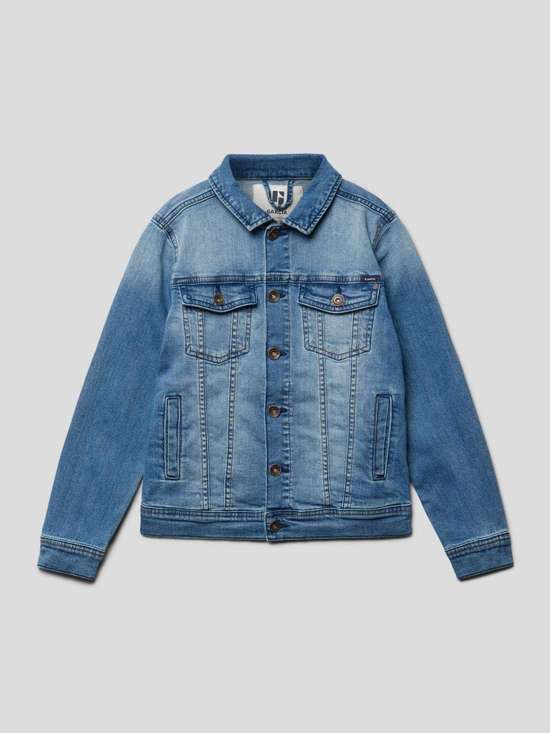 Джинсовая куртка с нагрудными карманами