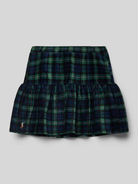 Юбка с пришивной этикеткой