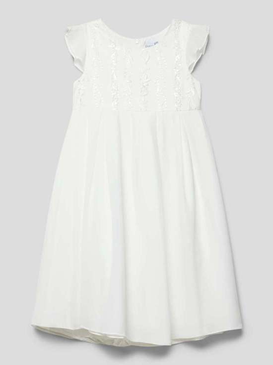 Платье из струящейся ткани с молнией сзади