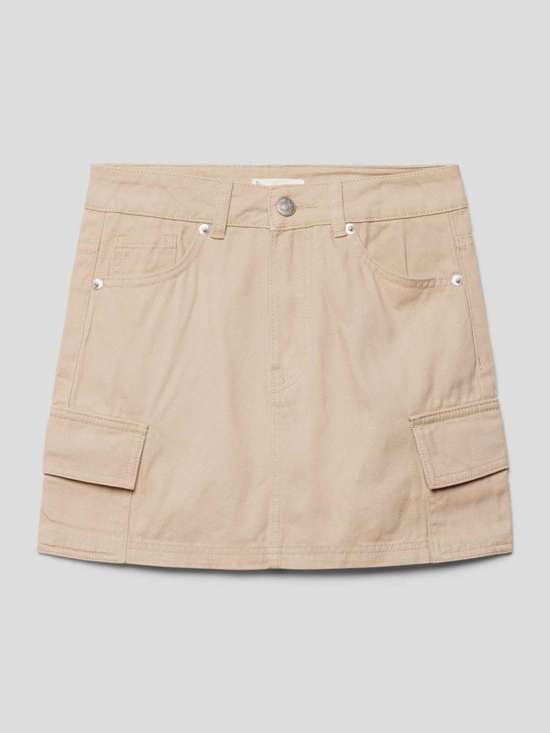 Мини-юбка с карманами