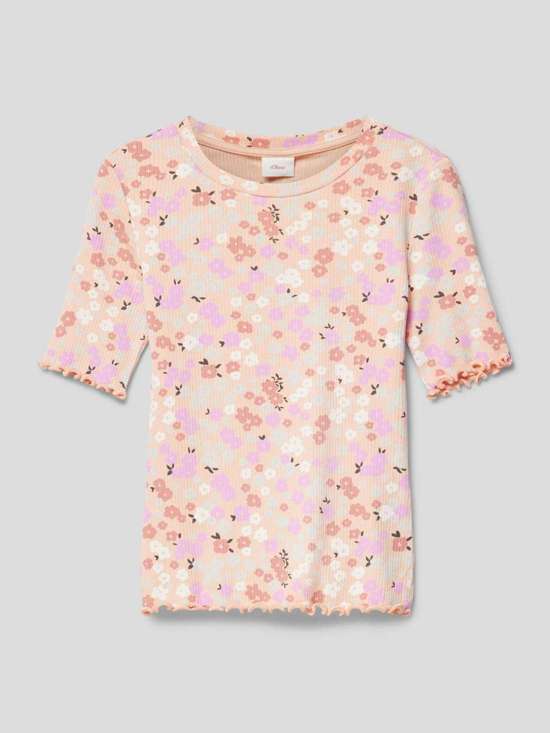 Футболка с принтом по всей поверхности