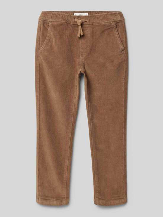 Вельветовые брюки стандартного кроя с кулиской luke