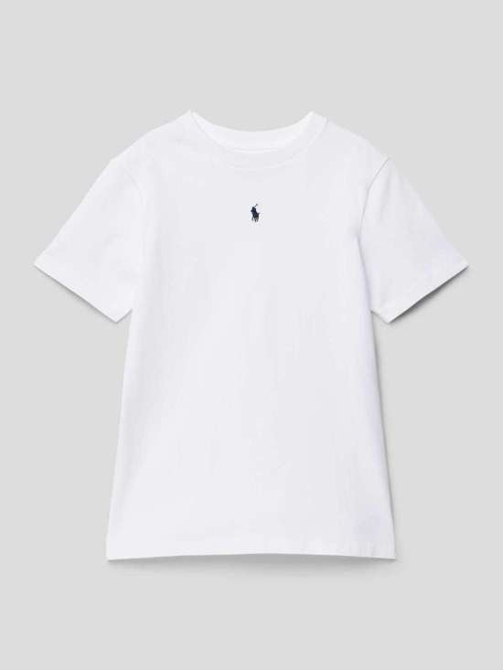 Футболка с вышивкой этикетки