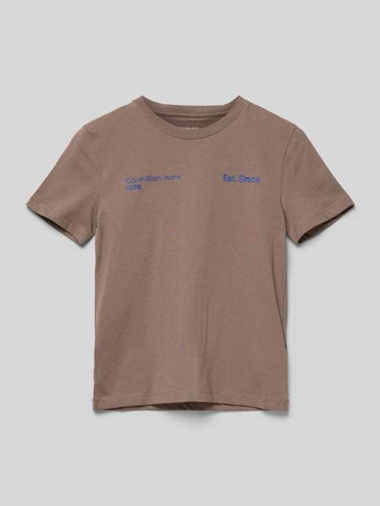 Футболка с принтом этикетки