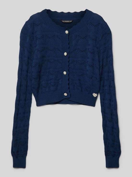 Кардиган с планкой на пуговицах