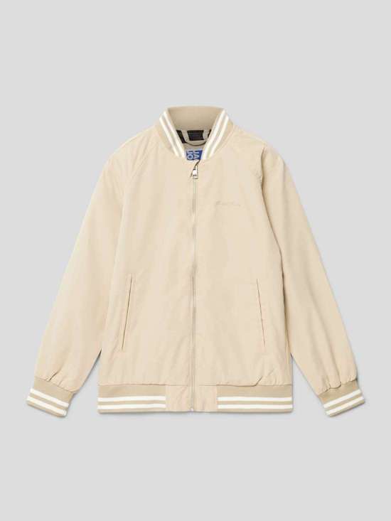 Бомбер с контрастными полосками LUCCA