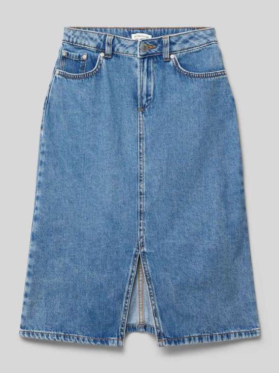 Джинсовая юбка с пятью карманами