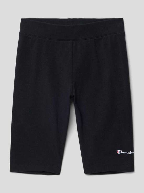 Шорты-бермуды однотонного дизайна