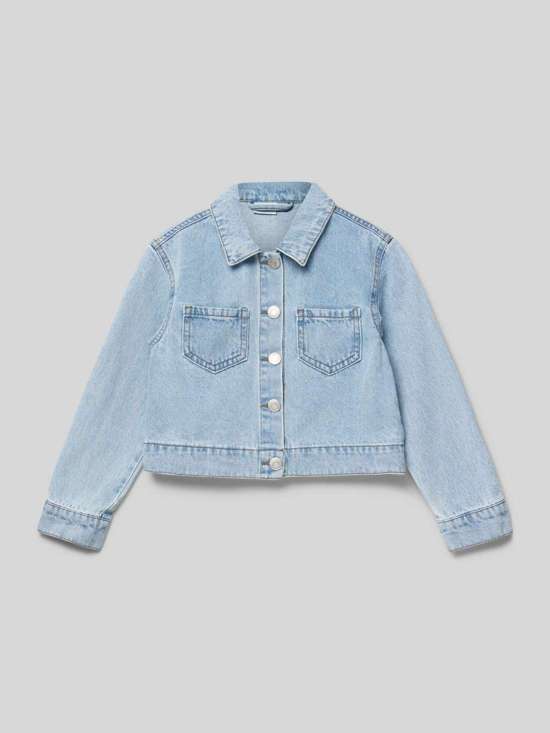 Джинсовая куртка с нагрудными карманами