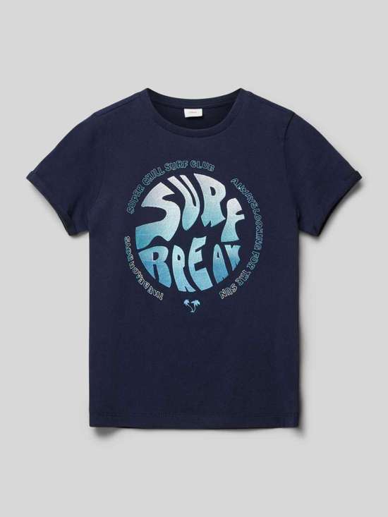 Футболка с мотивным принтом