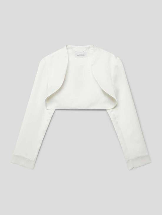 Болеро с тканым узором