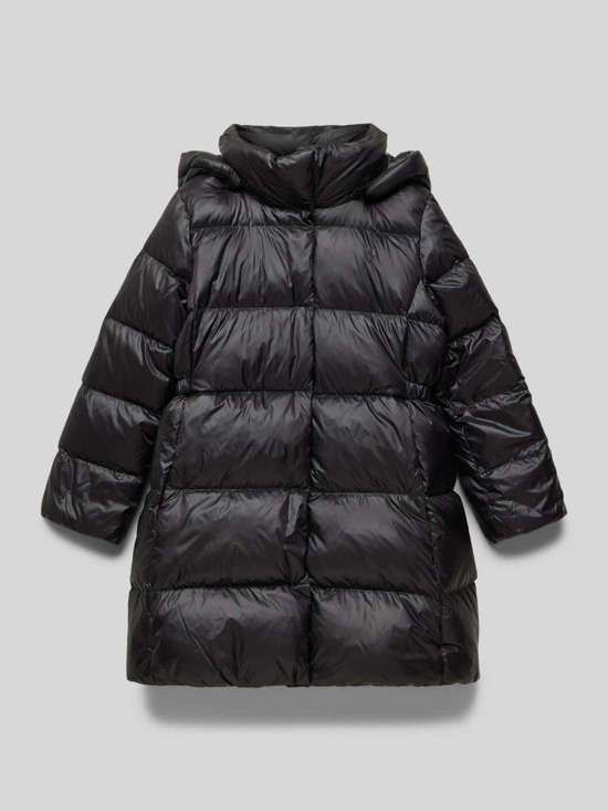 Приталенное стеганое пальто с наполнителем из пуха и пера CELIA