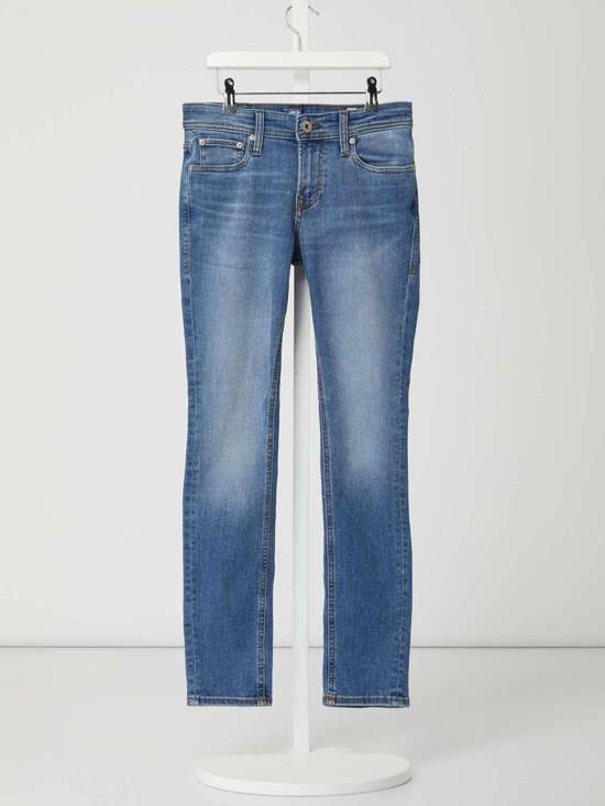 Джинсы скинни с эластичной резинкой Liam