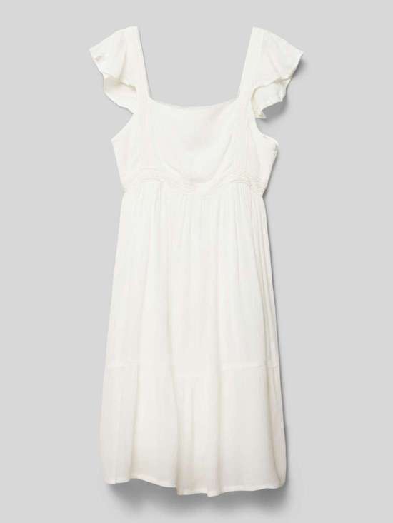 Мини-платье с воланами на рукавах KOGEVA