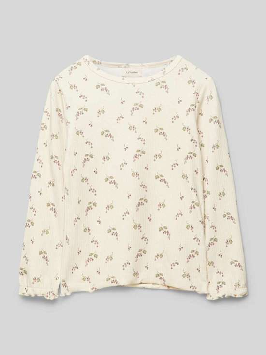 Лонгслив с фестончатым краем GIO