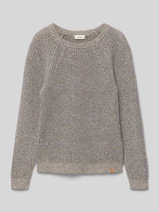 Вязаный свитер с ребристыми манжетами NORO