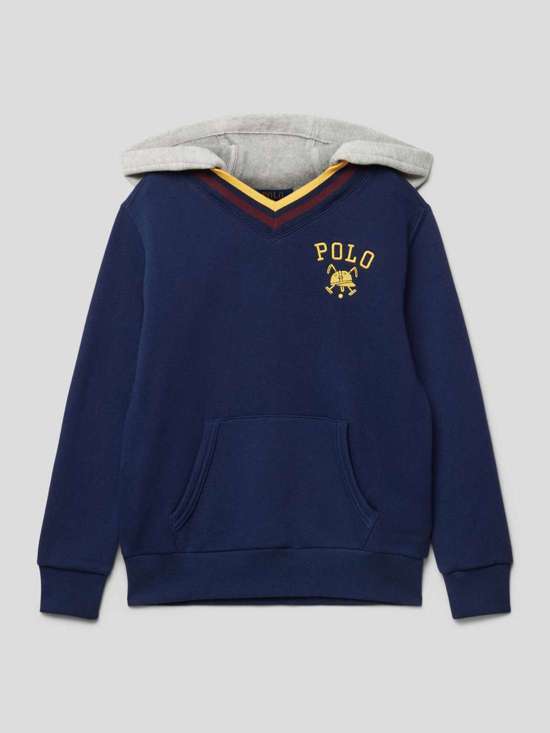 Толстовка с вышивкой логотипа