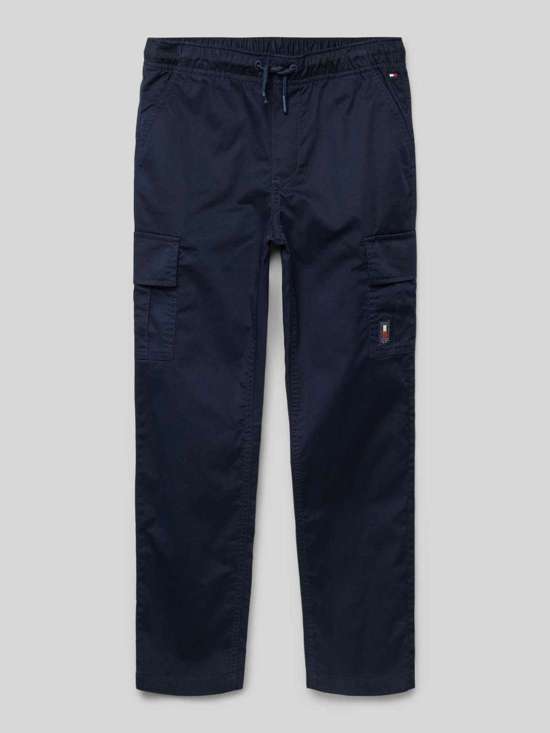 Брюки-карго стандартного кроя с нашивкой-лейблом