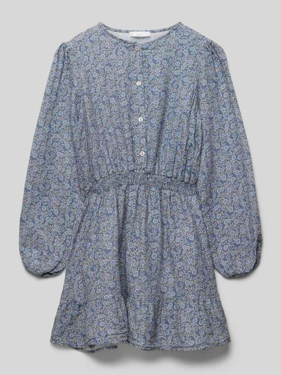 Платье с планкой на пуговицах malena