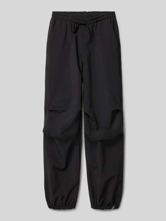 Брюки свободного кроя с эластичным поясом