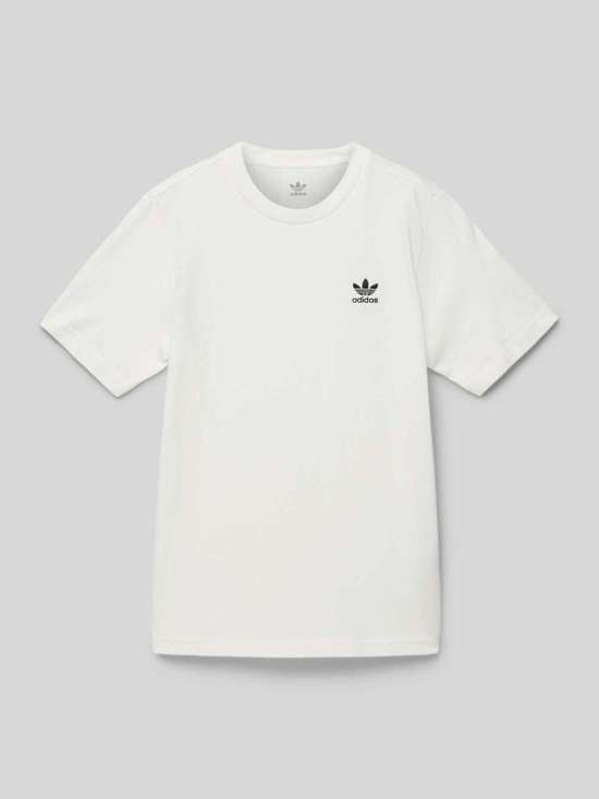 Футболка с вышивкой этикетки CLOWHI