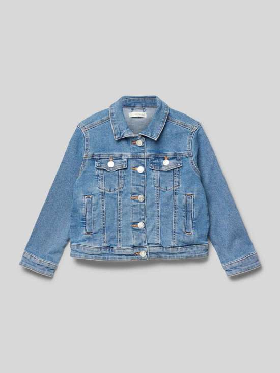 Джинсовая куртка с нагрудными карманами