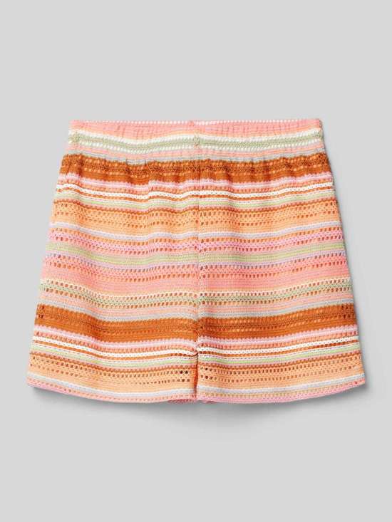 Полосатые шорты-бермуды