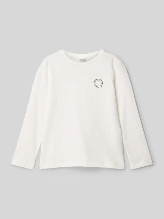 Рубашка стандартного кроя с длинными рукавами из чистого хлопка