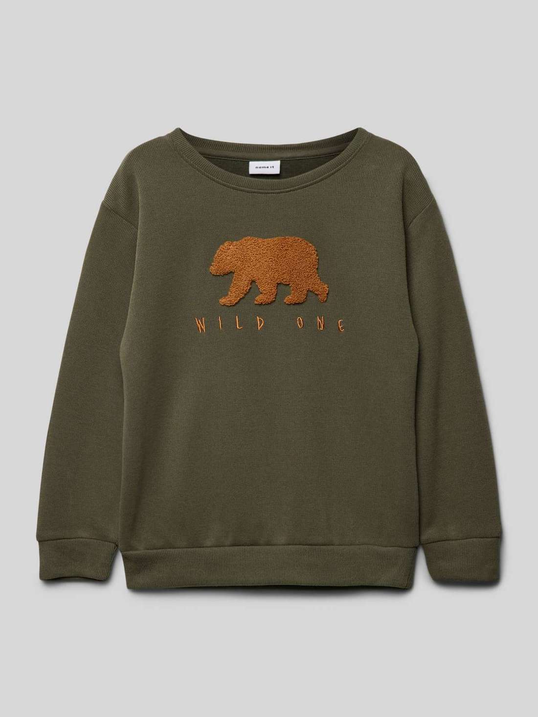 Толстовка с мотивной нашивкой BEAR