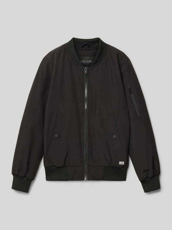 Бомбер с ребристыми манжетами Baryn