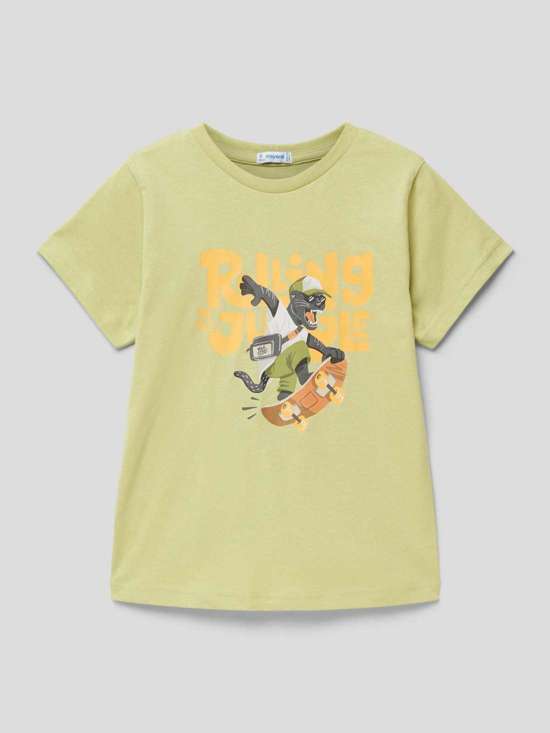 футболка с круглым вырезом