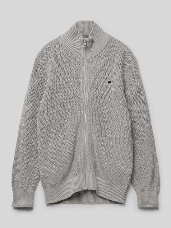 Кардиган с воротником стойкой