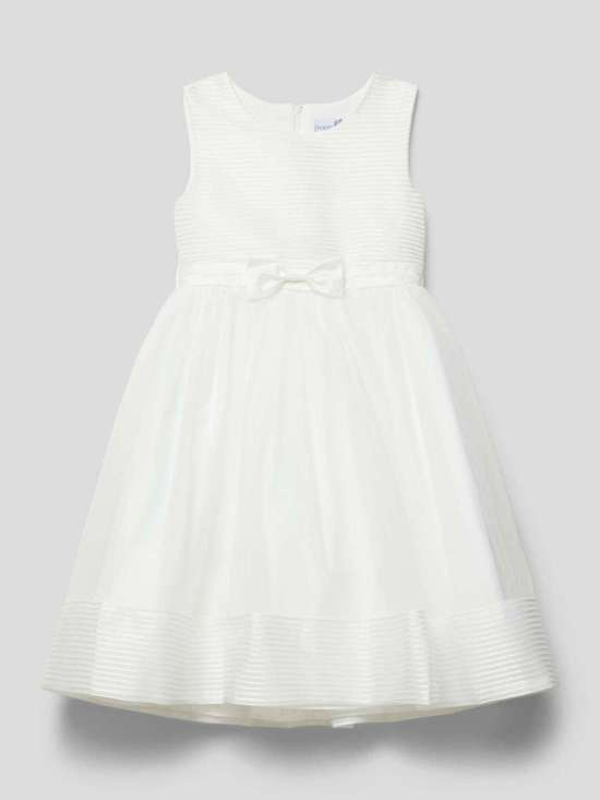 Платье с аппликацией в виде банта