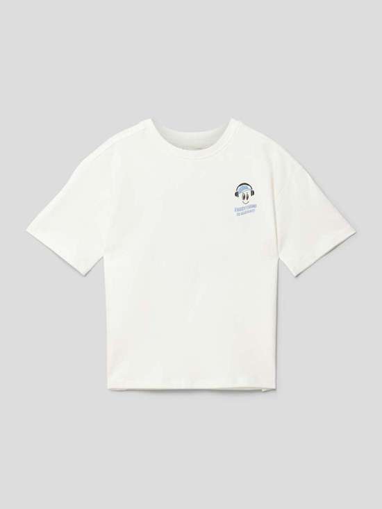 Футболка с мотивным принтом