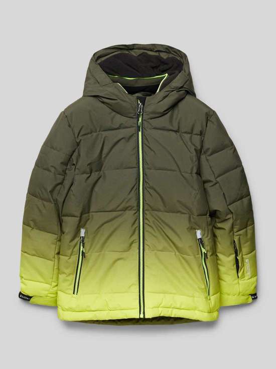 Функциональная куртка с принтом этикетки