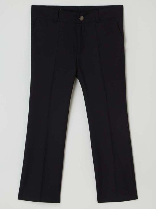 Брюки прямого кроя с содержанием вискозы