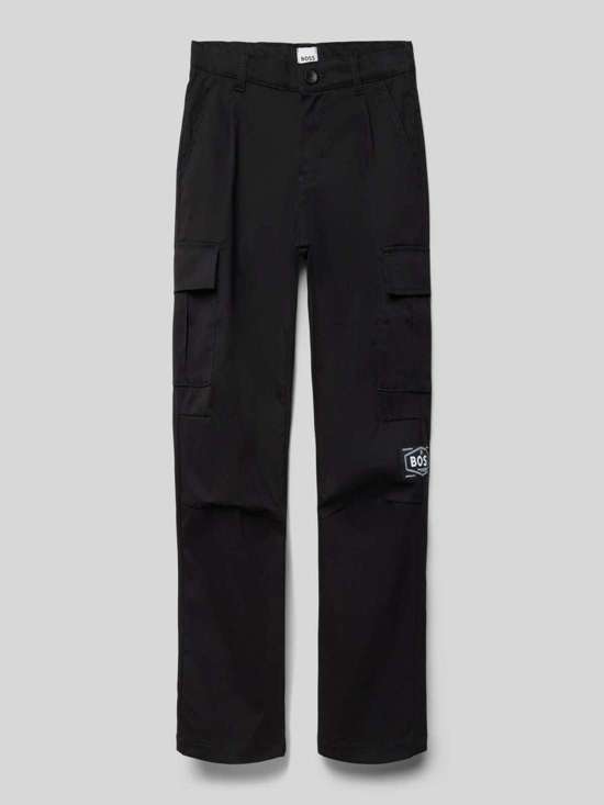 Брюки-карго стандартного кроя с нашивкой-лейблом