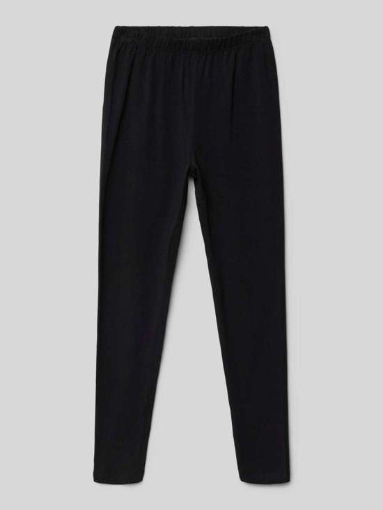 Леггинсы облегающего кроя из смесового хлопка с эластичным поясом