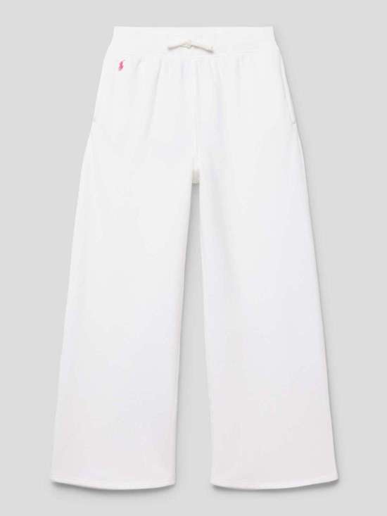 Спортивные брюки с вышитым логотипом