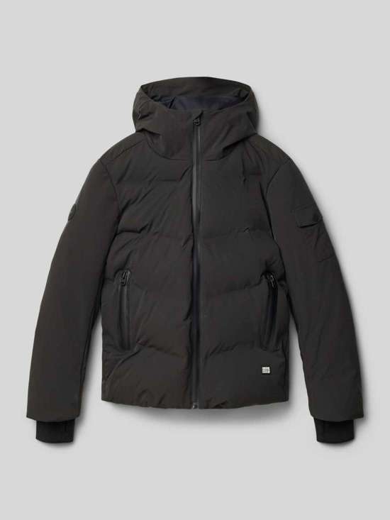 Стеганая куртка с нашивкой-лейблом LOZERN