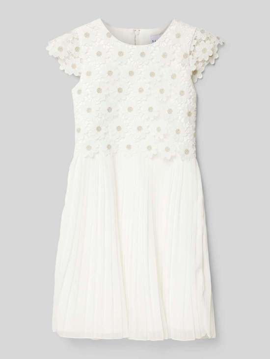 Мини-платье с круглым вырезом