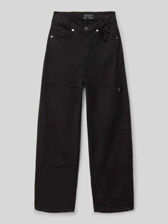 Брюки с лейблом