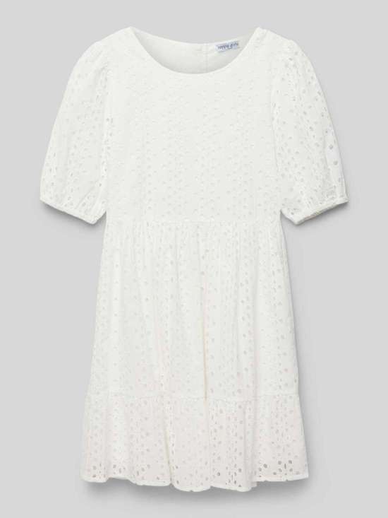 Платье с круглым вырезом